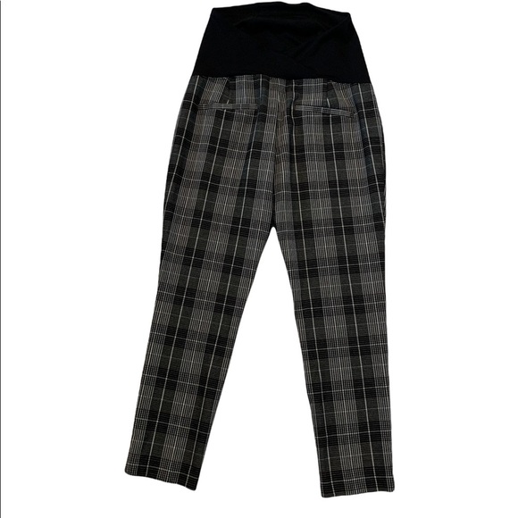 Isabel Maternity by Ingrid & Isabel Plaid Pants Size 2 - Picture 3 of 17